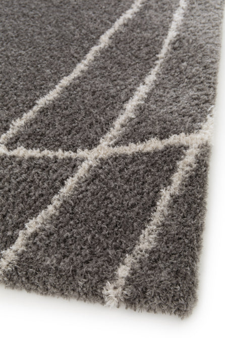 Halo Squiggle Grey Rug-Melrose-Rug Love - The Most Loved Rug Store