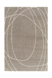 Halo Squiggle Natural Rug