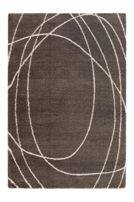 Halo Squiggle Taupe Rug-Melrose-Rug Love - The Most Loved Rug Store