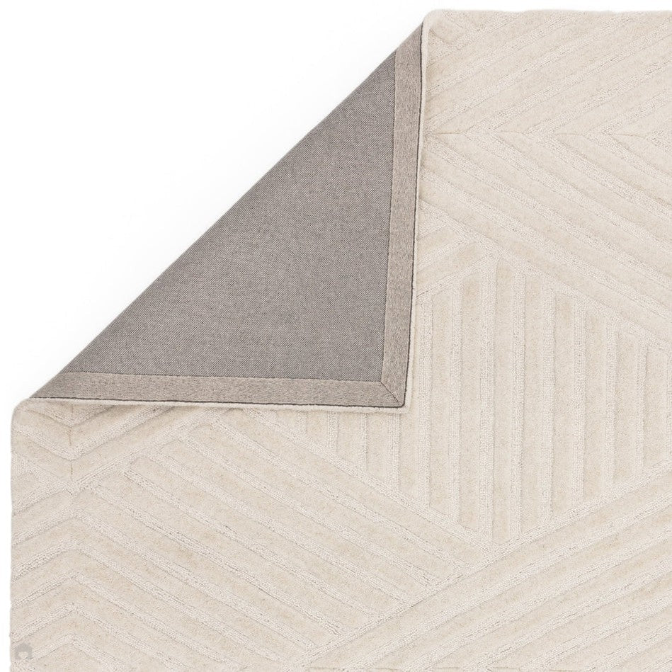 On Sale Hague Modern Plain Geometric Hand-Carved Hi-Low 3D Ridged Cut ...