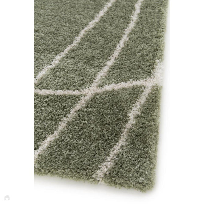 Halo Squiggle Sage Rug-Melrose-Rug Love - The Most Loved Rug Store