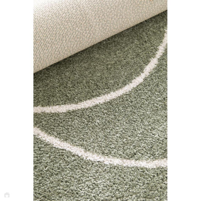 Halo Squiggle Sage Rug-Melrose-Rug Love - The Most Loved Rug Store
