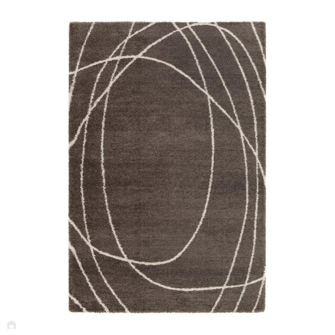 Halo Squiggle Taupe Rug-Melrose-Rug Love - The Most Loved Rug Store