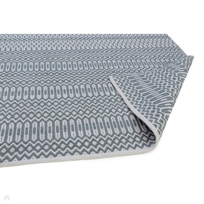 Halsey Modern Geometric Durable Stain-Resistant Weatherproof Flatweave In-Outdoor Duck Egg Rug-Asiatic Carpets-Rug Love - The Most Loved Rug Store