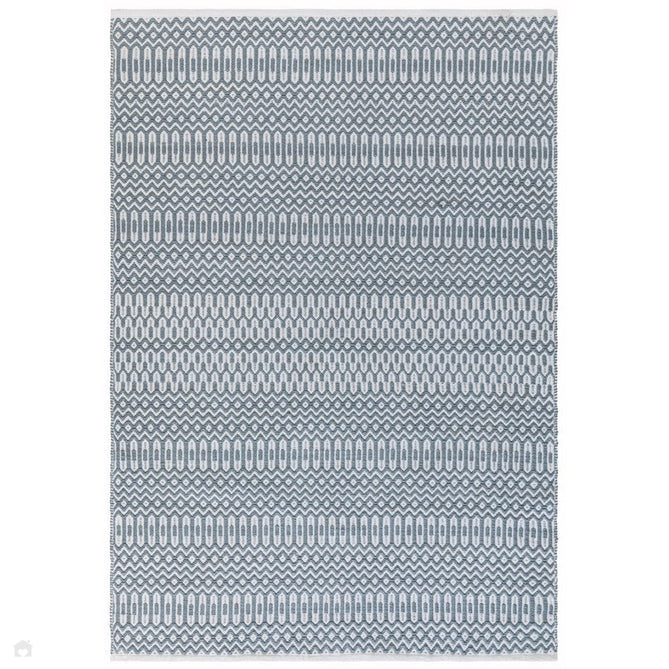 Halsey Modern Geometric Durable Stain-Resistant Weatherproof Flatweave In-Outdoor Duck Egg Rug-Asiatic Carpets-Rug Love - The Most Loved Rug Store