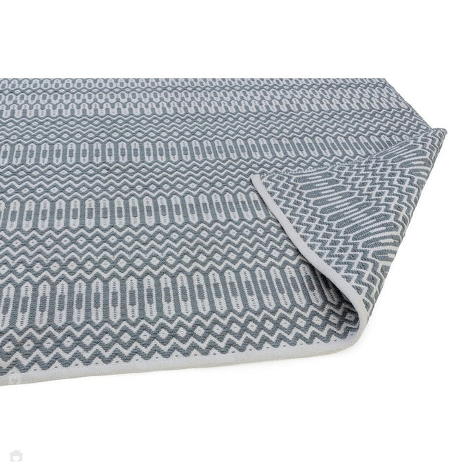 Halsey Modern Geometric Durable Stain-Resistant Weatherproof Flatweave In-Outdoor Duck Egg Rug-Asiatic Carpets-Rug Love - The Most Loved Rug Store