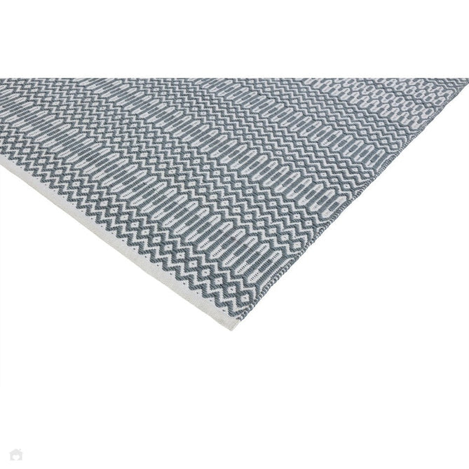 Halsey Modern Geometric Durable Stain-Resistant Weatherproof Flatweave In-Outdoor Duck Egg Rug-Asiatic Carpets-Rug Love - The Most Loved Rug Store