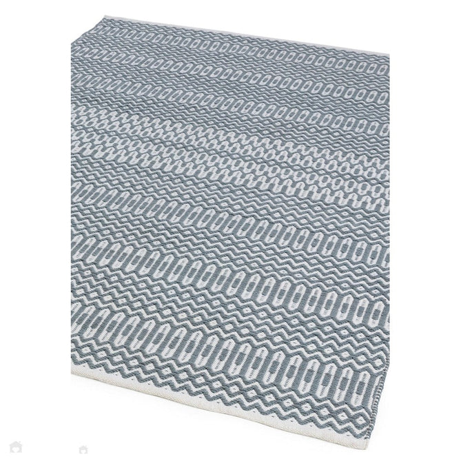 Halsey Modern Geometric Durable Stain-Resistant Weatherproof Flatweave In-Outdoor Duck Egg Rug-Asiatic Carpets-Rug Love - The Most Loved Rug Store