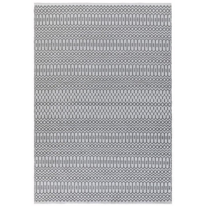 Halsey Modern Geometric Durable Stain-Resistant Weatherproof Flatweave In-Outdoor Grey Rug-Asiatic Carpets-Rug Love - The Most Loved Rug Store