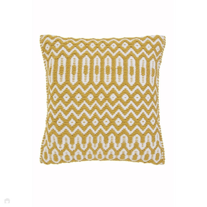 Halsey Modern Geometric Durable Stain-Resistant Weatherproof Flatweave In-Outdoor Mustard Yellow Rug-Asiatic Carpets-Rug Love - The Most Loved Rug Store