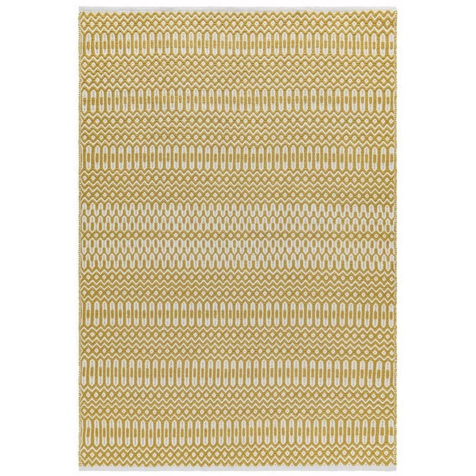 Halsey Modern Geometric Durable Stain-Resistant Weatherproof Flatweave In-Outdoor Mustard Yellow Rug-Asiatic Carpets-Rug Love - The Most Loved Rug Store