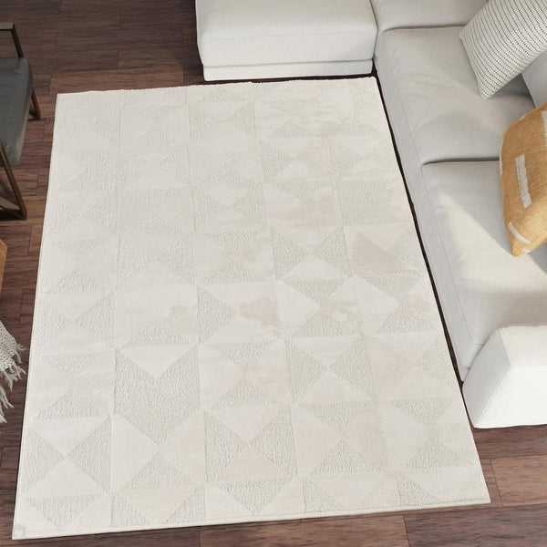 Hamilton Mosaic HMT26 Modern Plain Tonal Geometric Triangles Metallic