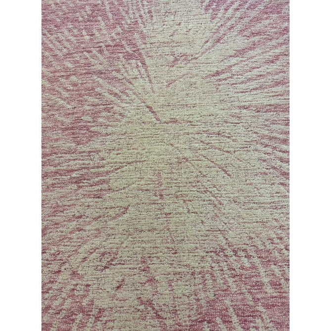 Hampton Burst Modern Abstract Distressed Hand-Woven Textured Wool Loop Pile Pink/Ivory Rug-Melrose-Rug Love - The Most Loved Rug Store