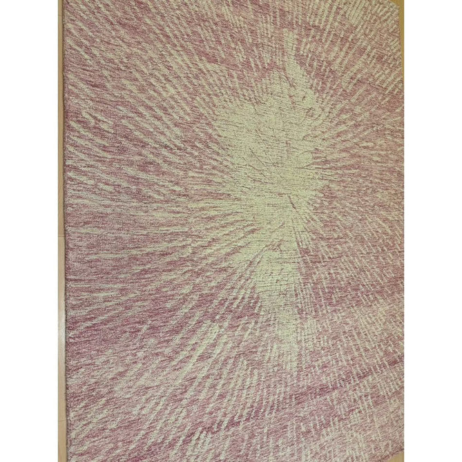 Hampton Burst Modern Abstract Distressed Hand-Woven Textured Wool Loop Pile Pink/Ivory Rug-Melrose-Rug Love - The Most Loved Rug Store