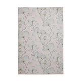 Washable Harlequin Kienze Sand Modern Floral Botanical Textured Lightweight Printed Recycled Polyester Flatweave Sand Taupe/Ivory/Sage/Grey Rug