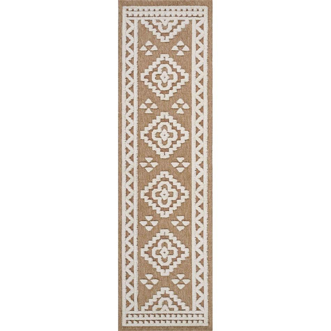 Harper Diamond HRP02 Jute-Look In-Outdoor Natural/Cream Rug-Desire Rugs-Rug Love - The Most Loved Rug Store