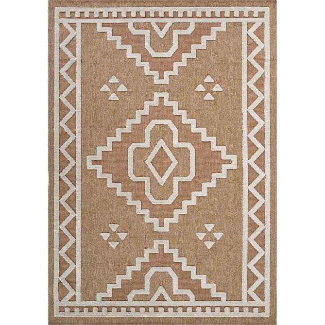 Harper Diamond HRP02 Jute-Look In-Outdoor Natural/Cream Rug-Desire Rugs-Rug Love - The Most Loved Rug Store