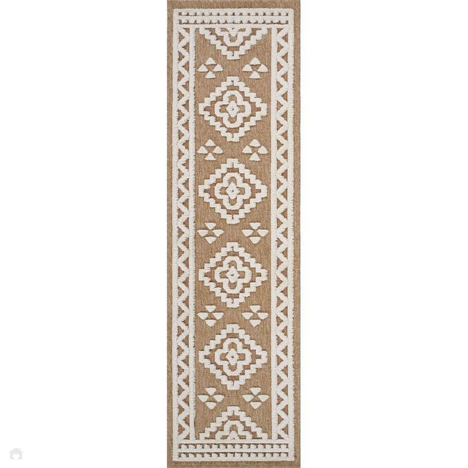 Harper Diamond HRP02 Jute-Look In-Outdoor Natural/Cream Rug-Desire Rugs-Rug Love - The Most Loved Rug Store