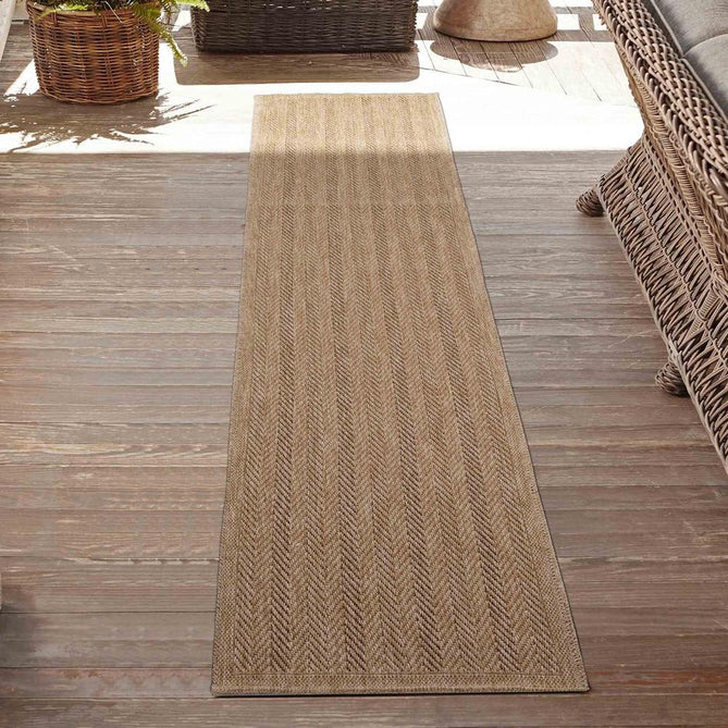 Harper Herringbone HRP03 Jute-Look In-Outdoor Natural Rug-Desire Rugs-Rug Love - The Most Loved Rug Store