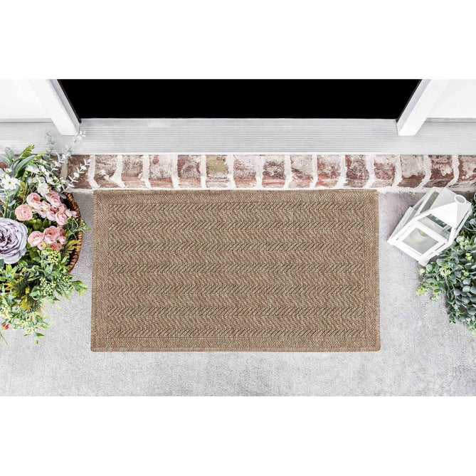 Harper Herringbone HRP03 Jute-Look In-Outdoor Natural Rug-Desire Rugs-Rug Love - The Most Loved Rug Store