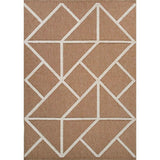 Harper Prism HRP04 Jute-Look In-Outdoor Natural/Cream Rug