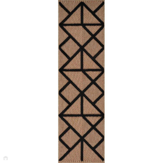 Harper Prism HRP04 Jute-Look In-Outdoor Natural/Black Rug-Desire Rugs-Rug Love - The Most Loved Rug Store