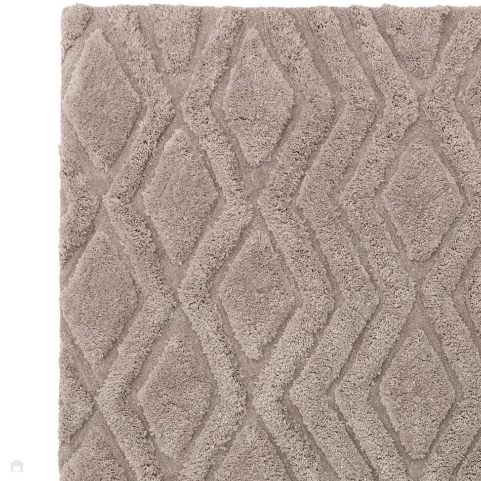 On Sale Harrison Modern Plain Hand-Carved Geometric Hi-Low Plush Soft ...