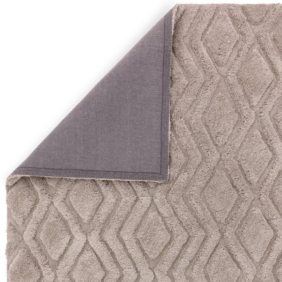On Sale Harrison Modern Plain Hand-Carved Geometric Hi-Low Plush Soft ...