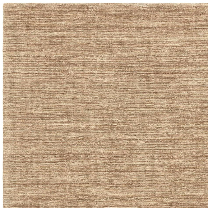 Hazy Modern Plain Ribbed Distressed Textured Hand-Woven Durable Cut & Loop Wool-Blend Flatweave Honey Rug-Asiatic Carpets-Rug Love - The Most Loved Rug Store