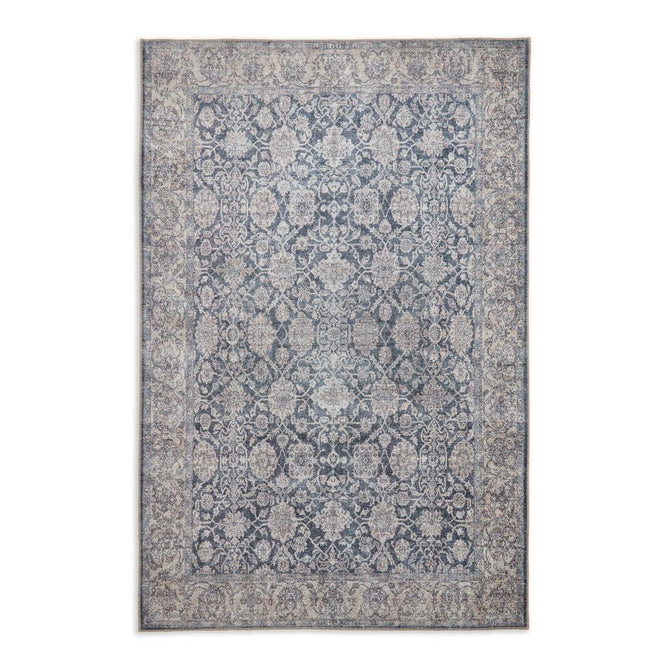 Washable Heirloom 0452 Rust/Cream Rug