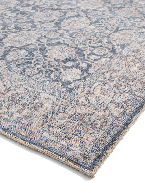 Washable Heirloom 0452 Rust/Cream Rug