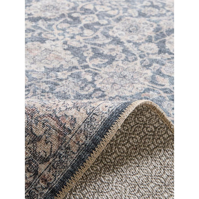 Washable Heirloom 0452 Rust/Cream Rug
