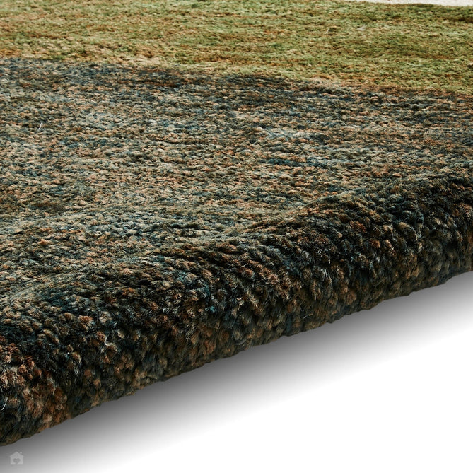 Hemp 23373 Modern Geometric Hand-Knotted Natural Fibre Heavyweight High-Density Durable Textured Blue/Green/Beige/Brown/Multicolour Rug-Think Rugs-Rug Love - The Most Loved Rug Store