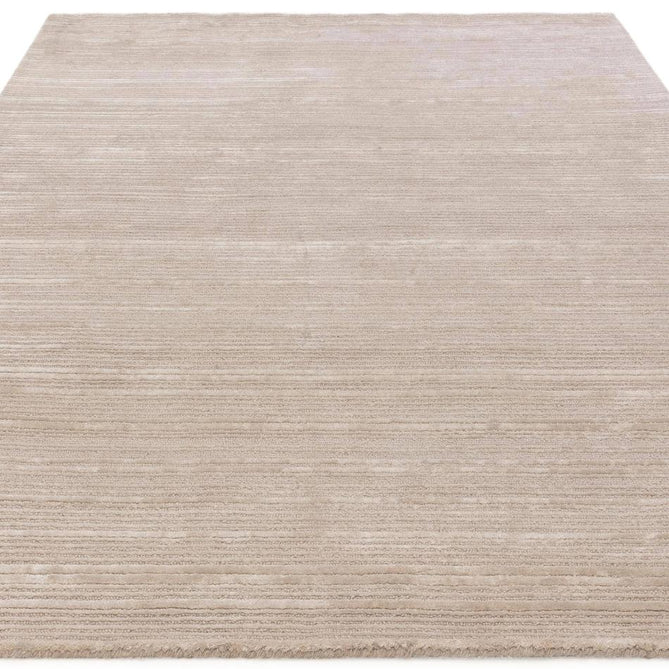 Henley Modern Plain Subtle Irregular Lines Metallic Shimmer Hand-Woven Textured Hi-Low Loop Pile Wool&Viscose Blend Putty Beige/Oyster Cream/Stone Taupe/Warm Sand Rug-Asiatic Carpets-Rug Love - The Most Loved Rug Store