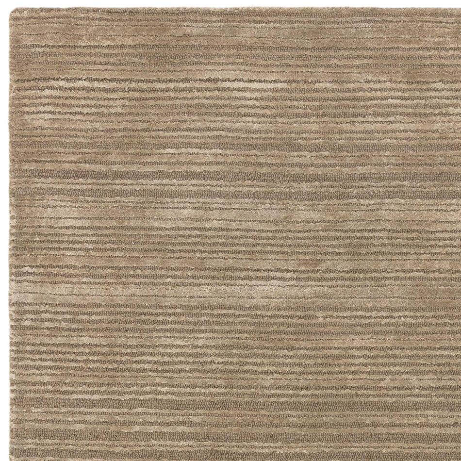 Subtle Rug Henley Modern Plain Subtle Irregular Lines Metallic Shimmer Hand-Woven