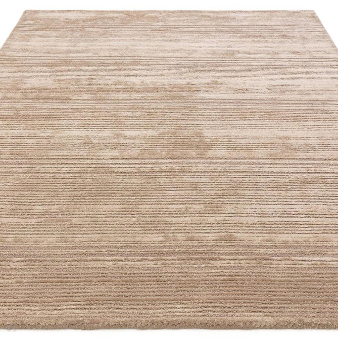 Henley Modern Plain Subtle Irregular Lines Metallic Shimmer Hand-Woven Textured Hi-Low Loop Pile Wool&Viscose Blend Sand Beige/Taupe/Stone/Ivory Rug-Asiatic Carpets-Rug Love - The Most Loved Rug Store