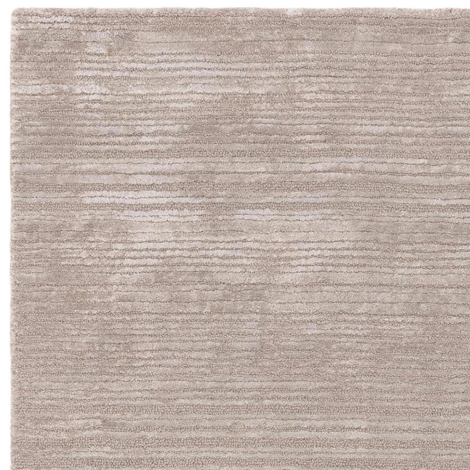 Henley Modern Plain Subtle Irregular Lines Metallic Shimmer Hand-Woven Textured Hi-Low Loop Pile Wool&Viscose Blend Silver/Taupe Grey/Beige Rug-Asiatic Carpets-Rug Love - The Most Loved Rug Store