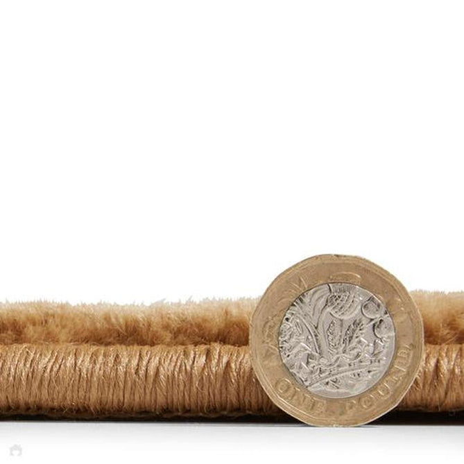 Heritage 4400 Traditional Medallion Floral Tonal Vine Border Soft Carved Hi-Low Durable Polypropylene Golden Beige/Cream/Brown/Tan Rug-Think Rugs-Rug Love - The Most Loved Rug Store