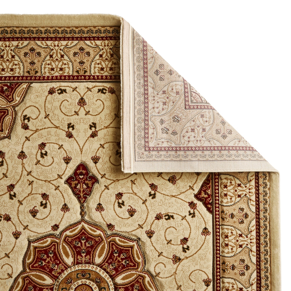 On Sale Heritage 4400 Traditional Medallion Floral Tonal Vines Border ...