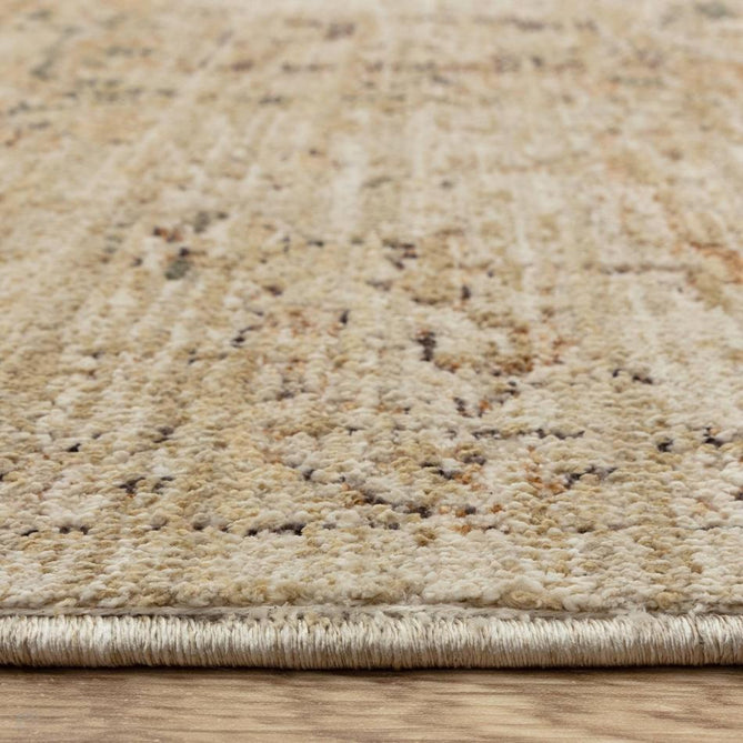 Heriz HE03 Serapi Traditional Persian Vintage Distressed Shimmer Tonal Textured Hi-Lo Space-Dyed Polyester Low-Profile Short Pile Copper Rug-Asiatic Carpets-Rug Love - The Most Loved Rug Store