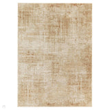 Heriz HE07 Patina Traditional Persian Vintage Distressed Shimmer Tonal Textured Hi-Lo Space-Dyed Polyester Low-Profile Short Pile Copper Rug