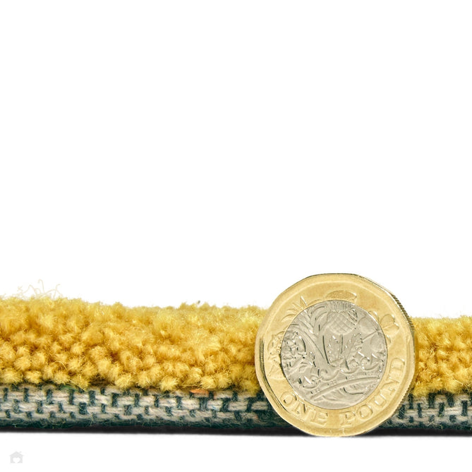 Hong Kong HK8583 Modern Geometric Hand-Tufted Soft Textured Hi-Lo Acrylic Yellow Rug-Think Rugs-Rug Love - The Most Loved Rug Store