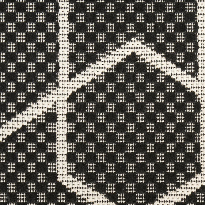 Horizon HOZ01 Modern Geometric Durable Stain-Resistant Weatherproof Flatweave In-Outdoor Black Rug-Nourison-Rug Love - The Most Loved Rug Store