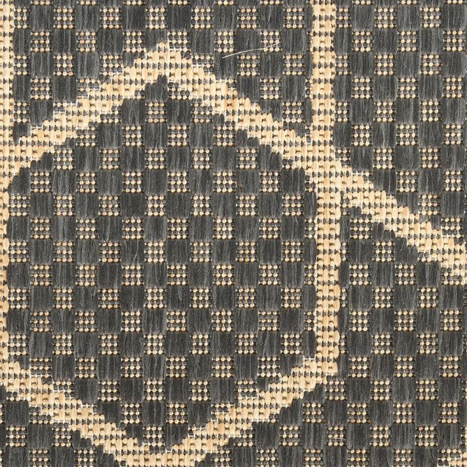 Horizon HOZ01 Modern Geometric Durable Stain-Resistant Weatherproof Flatweave In-Outdoor Charcoal Rug-Nourison-Rug Love - The Most Loved Rug Store