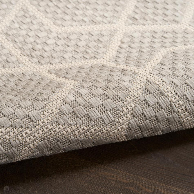 Horizon HOZ01 Modern Geometric Durable Stain-Resistant Weatherproof Flatweave In-Outdoor Grey Rug-Nourison-Rug Love - The Most Loved Rug Store