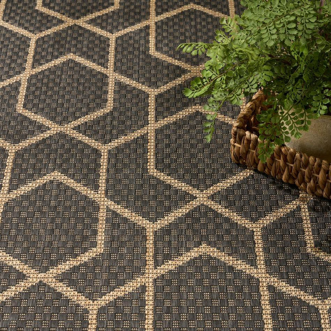 Horizon In-Outdoor HOZ01 Charcoal Rug-Nourison-Rug Love - The Most Loved Rug Store