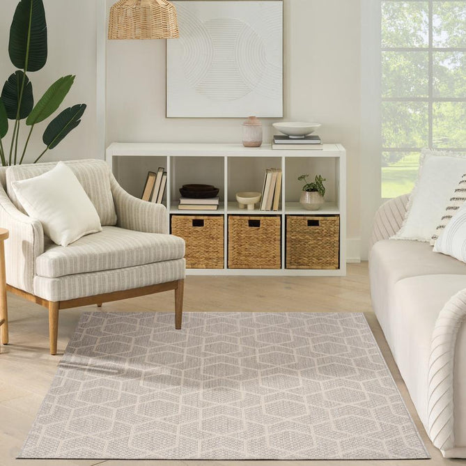Horizon In-Outdoor HOZ01 Grey Rug-Nourison-Rug Love - The Most Loved Rug Store