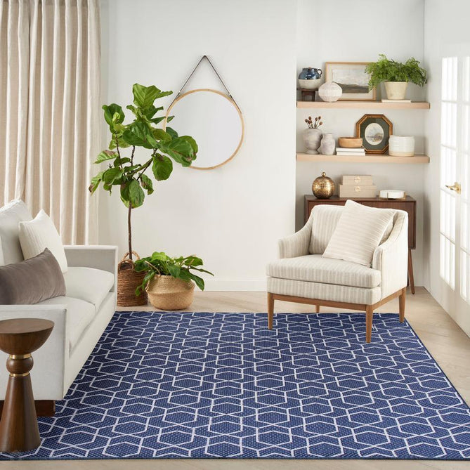Horizon In-Outdoor HOZ01 Navy Rug-Nourison-Rug Love - The Most Loved Rug Store