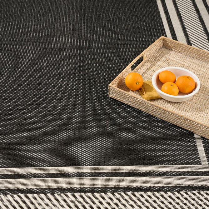 Horizon In-Outdoor HOZ03 Black Rug-Nourison-Rug Love - The Most Loved Rug Store