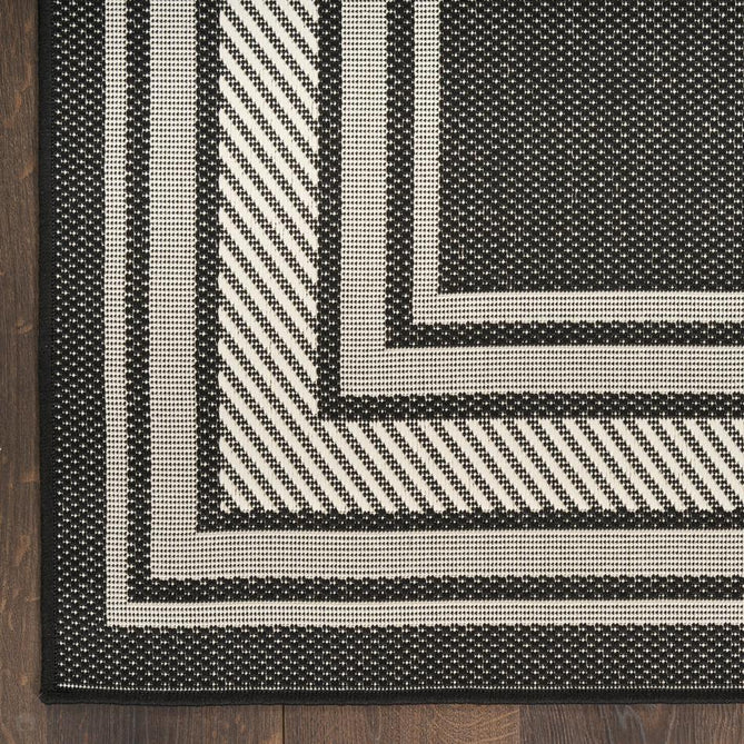 Horizon In-Outdoor HOZ03 Black Rug-Nourison-Rug Love - The Most Loved Rug Store